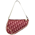 Saddle Bag CD Monogramme Burgundy