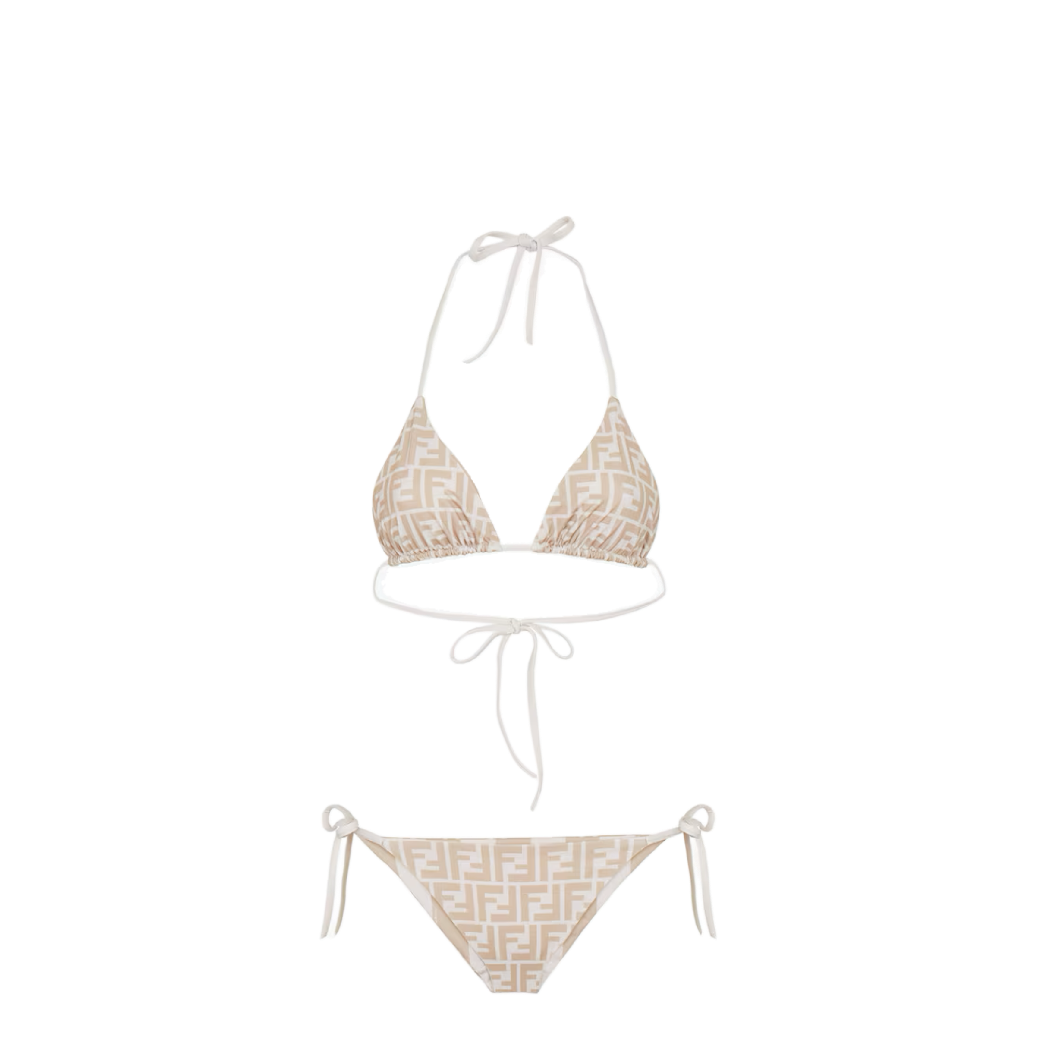 Bikini FF Monogramme Beige