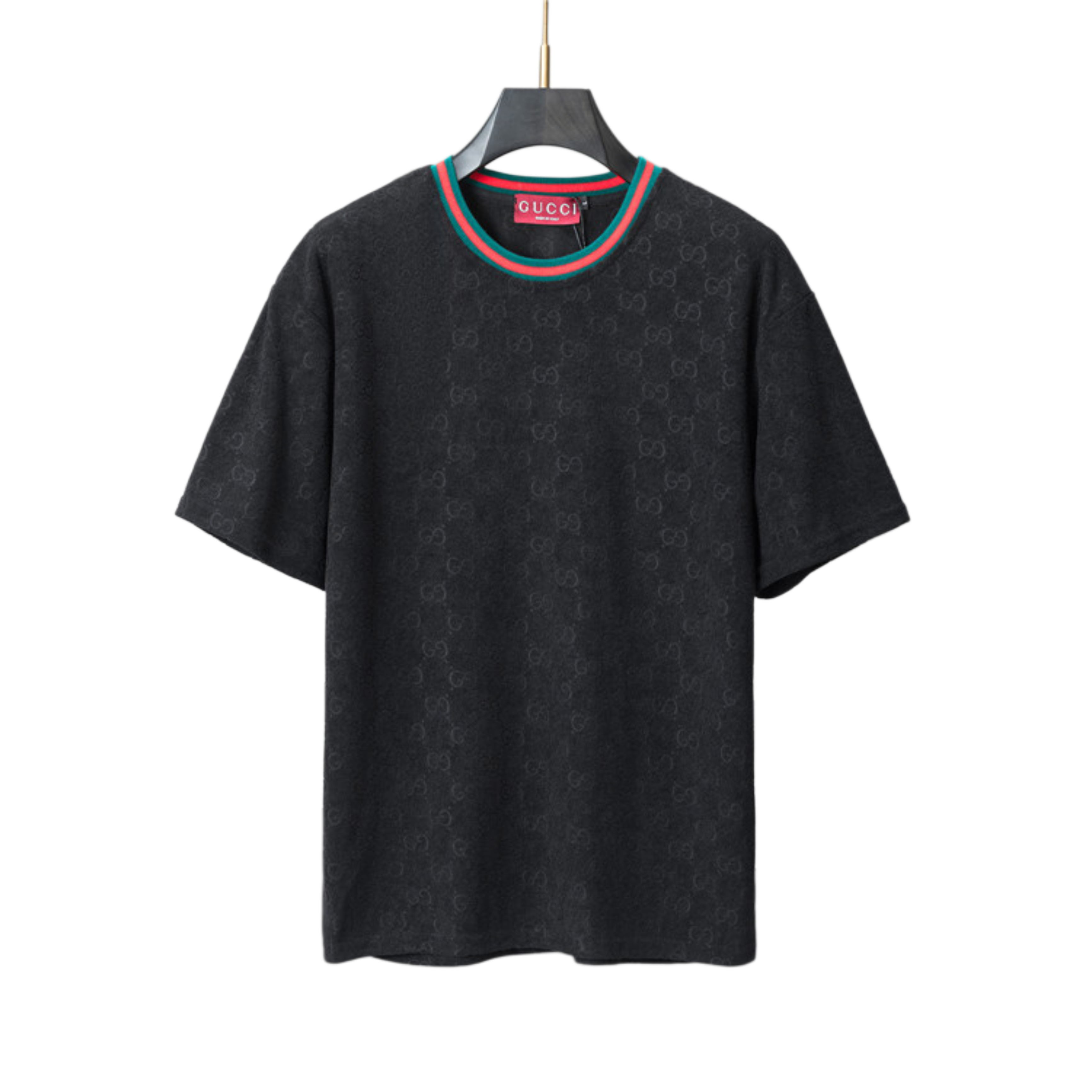 T Shirt GC Black Monogramme