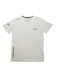 T-shirt Under Armour White Réfléchissant
