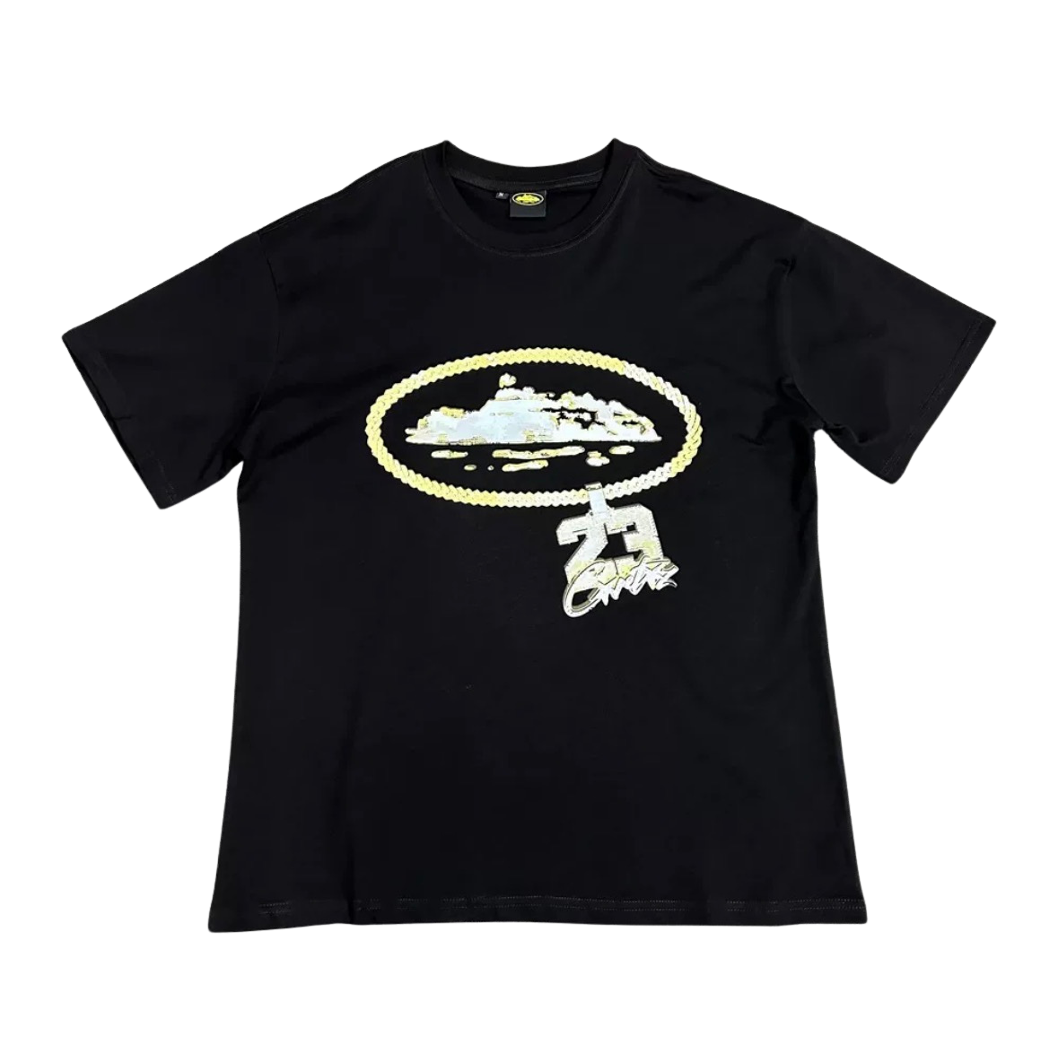 T-shirt Corteiz 23 Gold Chain