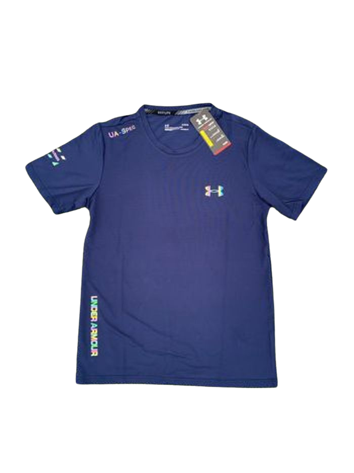 T-shirt Under Armour Navy Réfléchissant