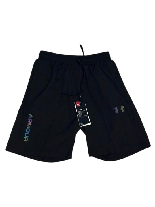 Short Under Armour Black Réfléchissant