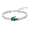 Bracelet Croco Chain Argent