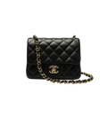 Mini Sac Chanel Puffer Black