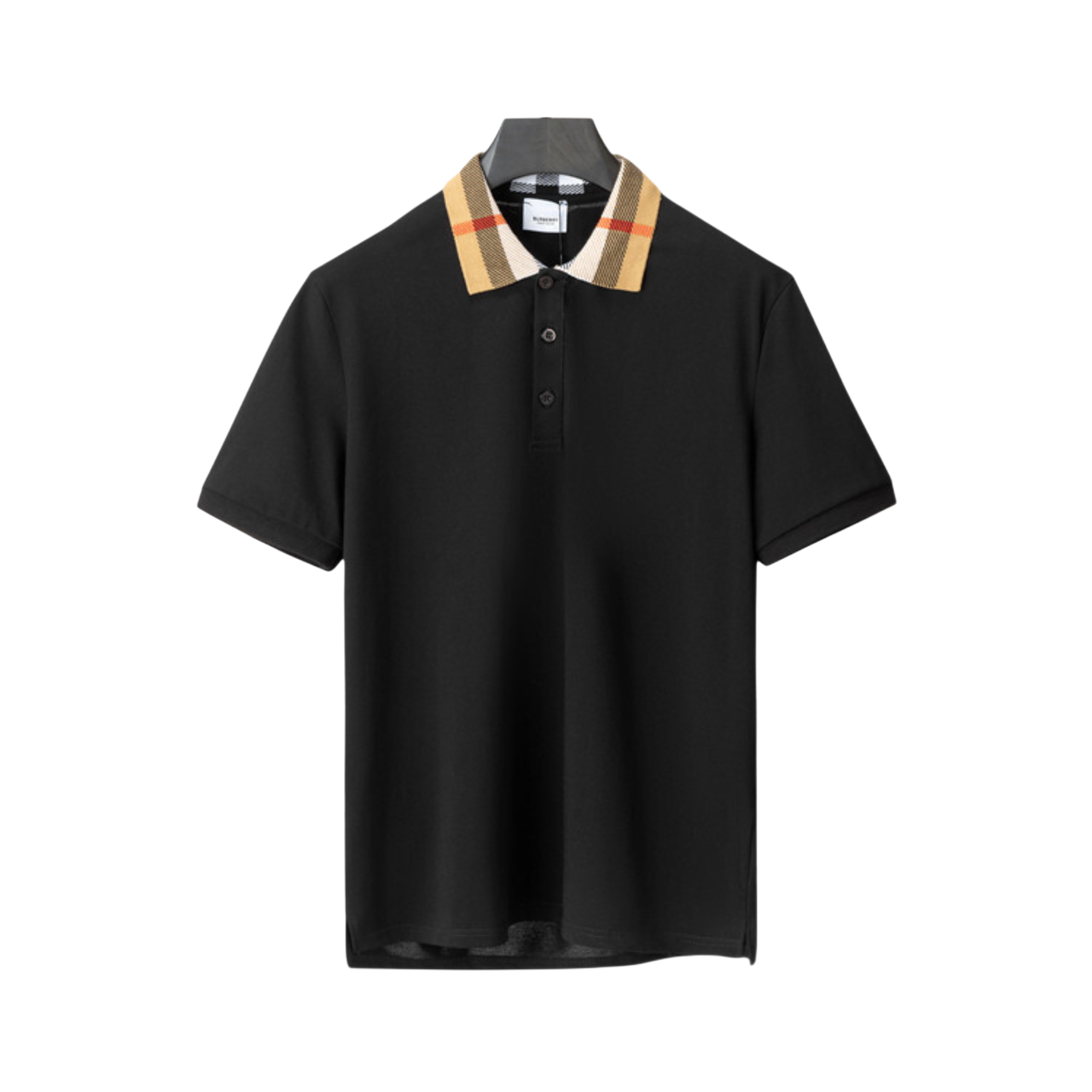 Polo Burbeu Black Col Monogramme